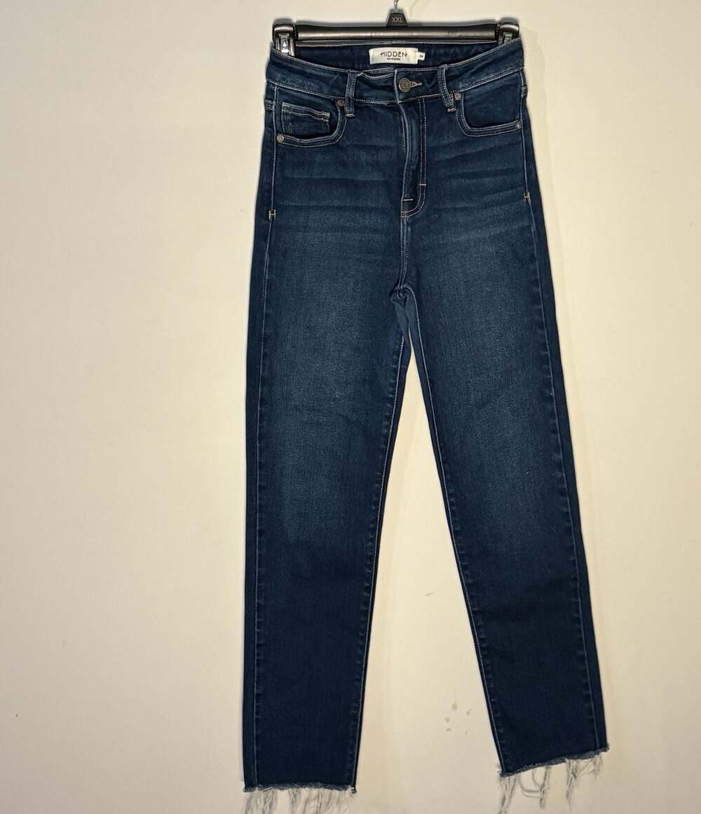Hidden brand dark wash high waisted jeans 008-0015